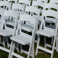 Outdoor Garden Plastic Folding Chair for Rental Events